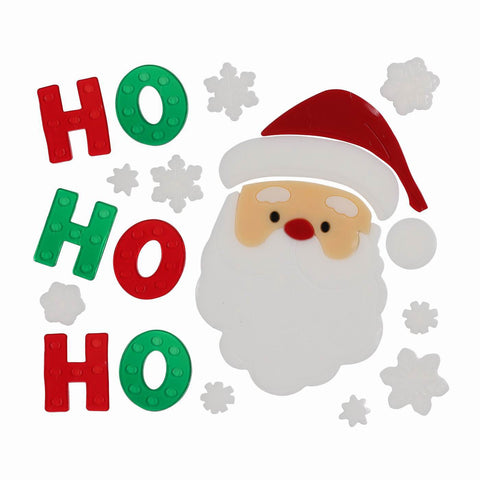 SS HL 12 X 12IN HO HO HO SANTA GC