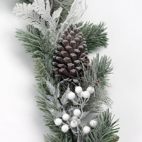 Garland Pinecone 9'