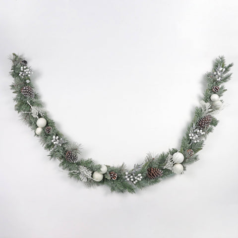 Garland Pinecone 9'