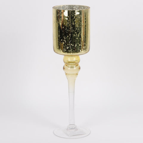 Christmas Glass Candle Holder