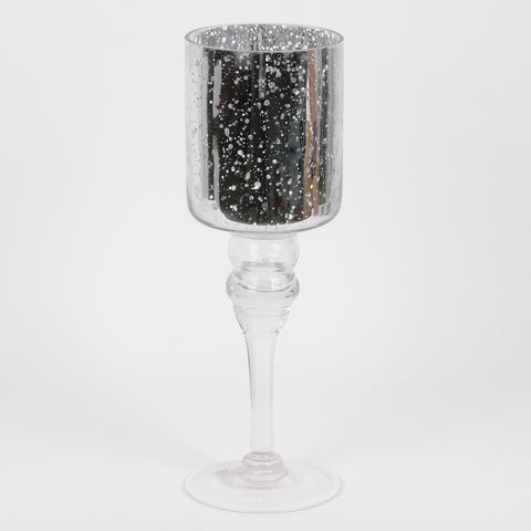 Christmas Glass Candle Holder