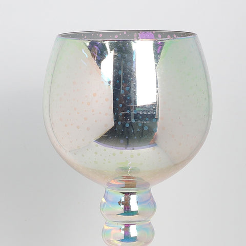 Christmas Glass Candle Holder