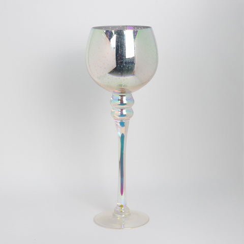Christmas Glass Candle Holder 