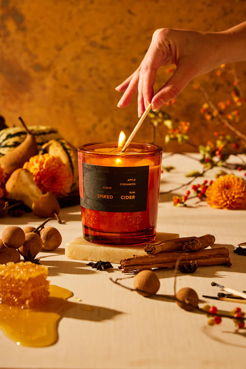 Rewined Spiked Cider Candle 10 oz | Luxury Scented Candle | Hand-Poured