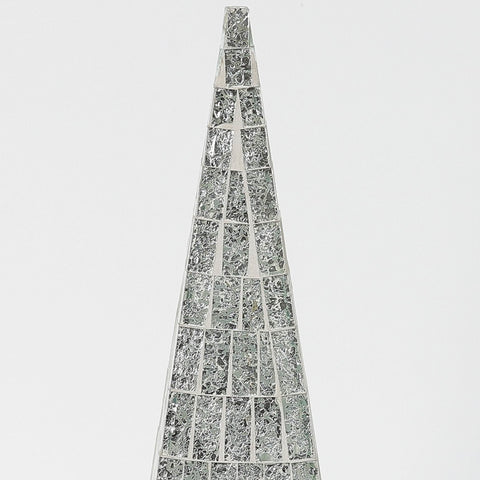 Christmas 4.25*12.75*0.0'' Glass Tree Décor W/Lite
