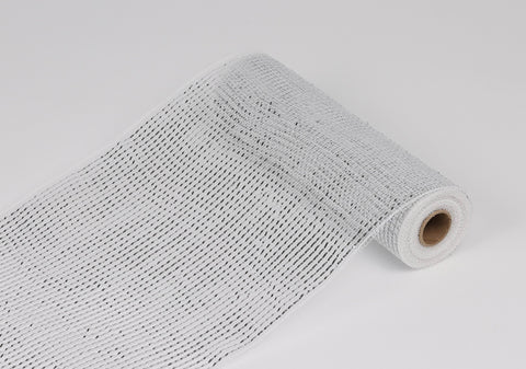 Ensemble de 2 Rouleaux 10"X7 YDS Silver Polymesh