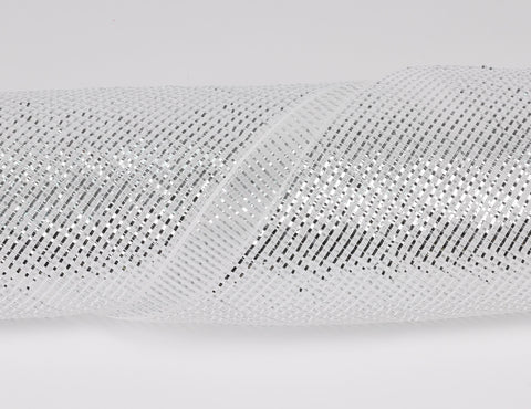 Ensemble de 2 Rouleaux 10"X7 YDS Silver Polymesh