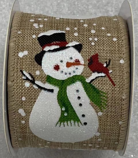 Snowman ribbon