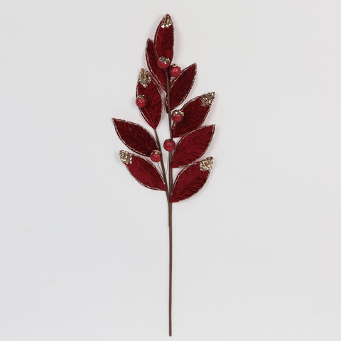 L:67Cmburgundy Artificial Flower