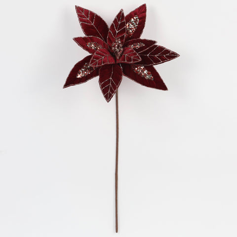 Dia:31Cmburgundy Artificial Flower