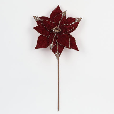 Dia:33Cmburgundy Artificial Flower