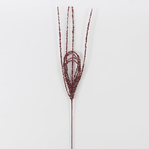 L:90Cmburgundy Artificial Flower