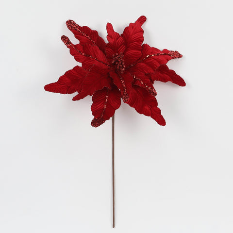 Dia:43Cmdeep Red Artificial Flower