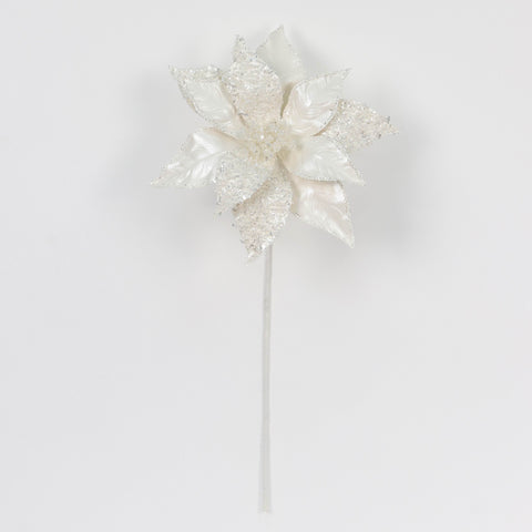 Dia:28Cmwhite Artificial Flower