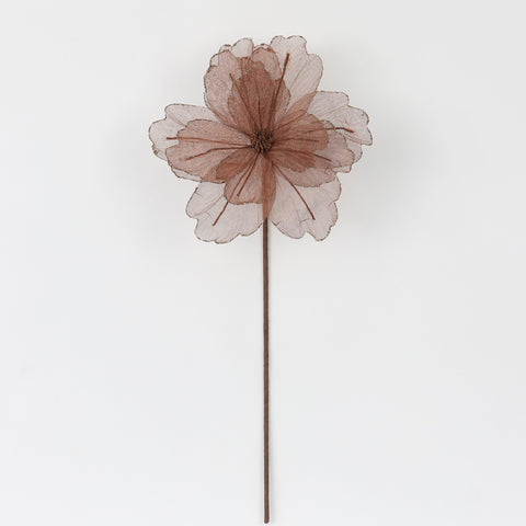 Dia:25Cmbrown Artificial Flower