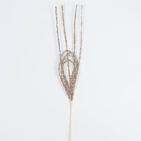 L:90Cmrose Gold Artificial Flower