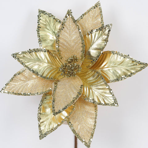 Dia:30Cmgold Artificial Flower