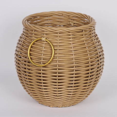 Plastic Rattern Basket