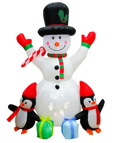 6FT Inflatable Snowman