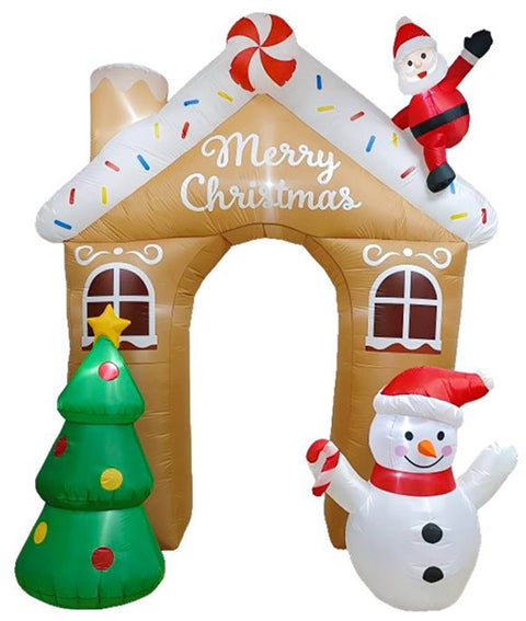 10FT Inflatable Gingerbread Arch