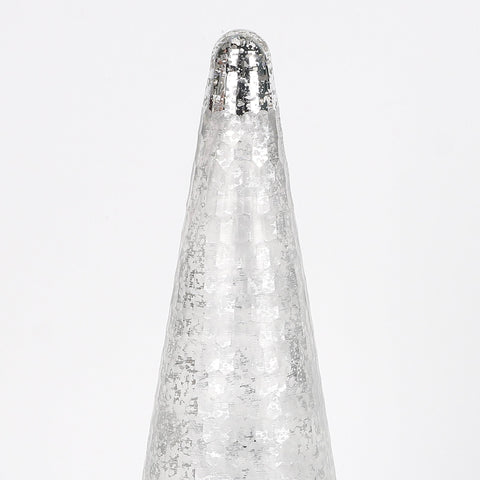 Christmas Glass Tree Cone Décor