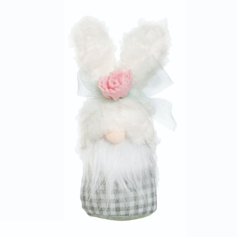 Gnomes de lapin élégants en peluche