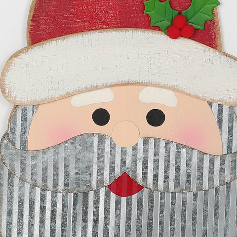 Christmas 11.125*0.5*24.0'' Senta Head Décor | Christmas Decor | Festive Holiday Decoration