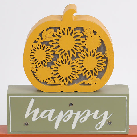 Mdf Fall Sign W/ Led