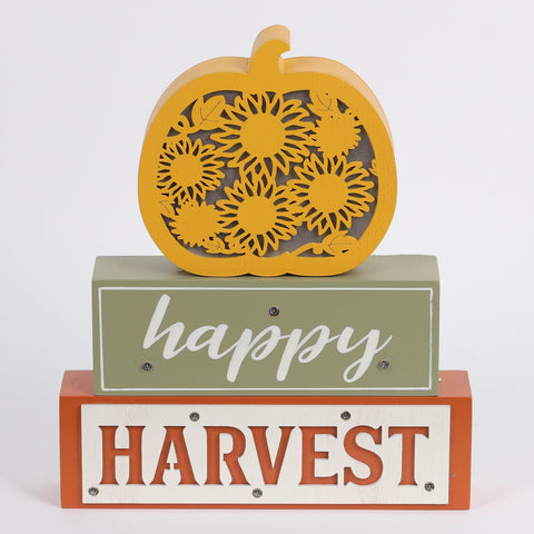 Mdf Fall Sign W/ Led