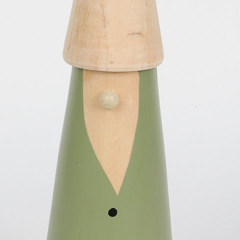 Dh Wooden Gnome Décor 8 In