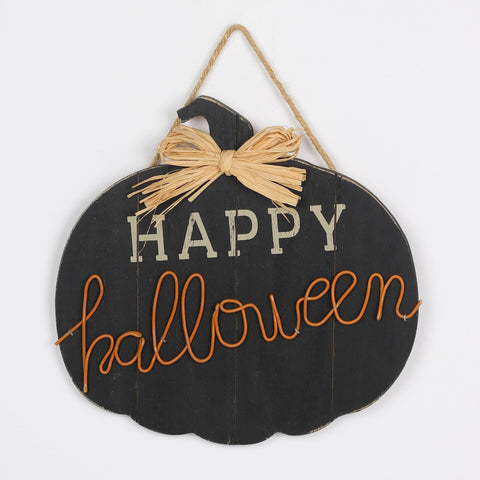 10.25*2.0*8.0''Happy Halloween Mdf Wall Hanger Décor