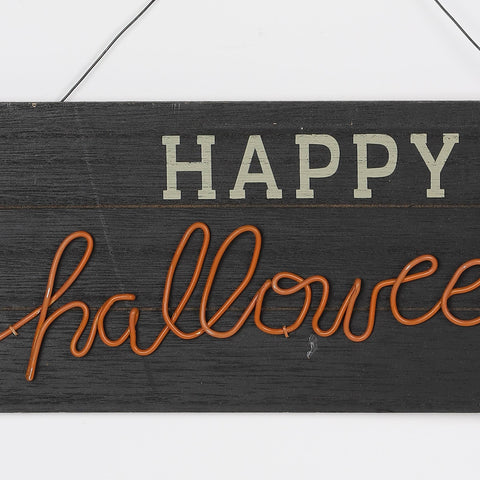 10.25*2.0*8.0'' Happy Halloween Mdf Wall Hanger Décor