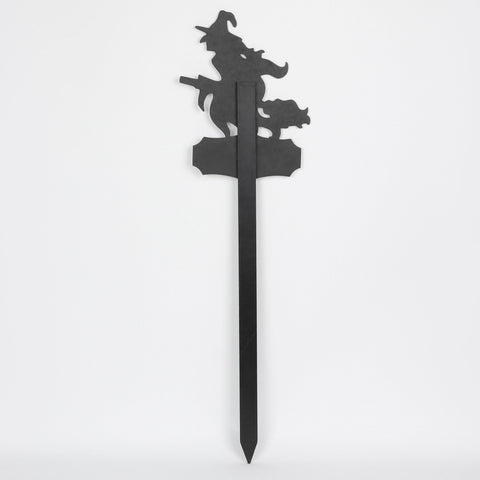 10.5*0.125*35.5‘’ Black Mdf Happy Halloween Décor