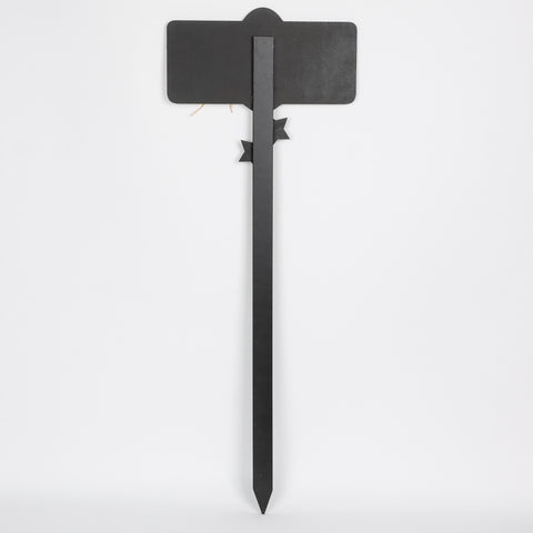 13.12*0.125*35.75'' Halloween Witch Way Mdf Décor