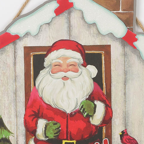 Christmas 5.375*0.375*17.0''Happy Holidays Wall Hanger | Christmas Decor | Festive Holiday Decoration