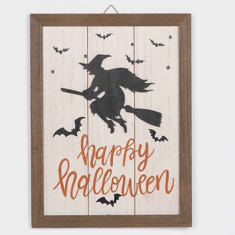 Halloween Happy Halloween MDF Wall Hanger Décor