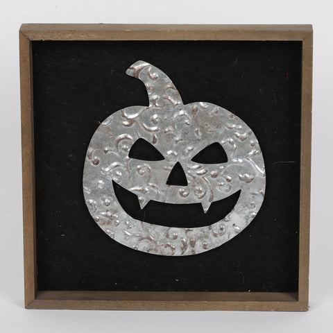 Halloween Scary Pumpkin Wall Art Décor