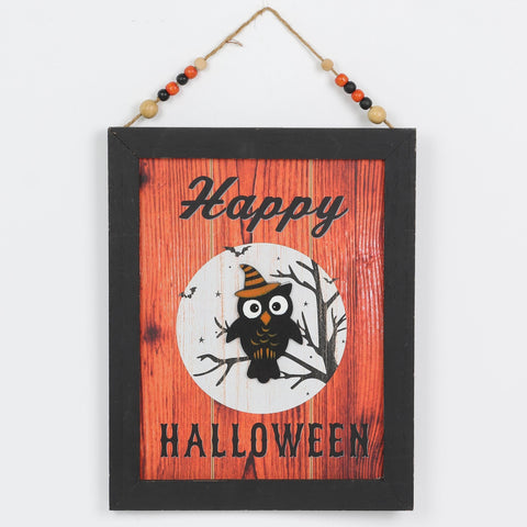 Happy Halloween MDF Wall Hanger Décor