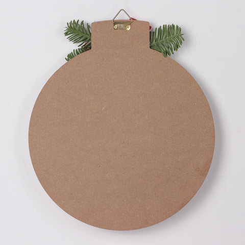 10.25*0.125*11.5''Merry Merry Sign Mdf Ornament | Christmas Decor | Festive Holiday Decoration