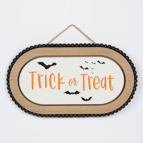 Halloween Trick or Treat Wall Hanger Décor