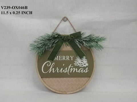 Christmas WALL PLAQUE