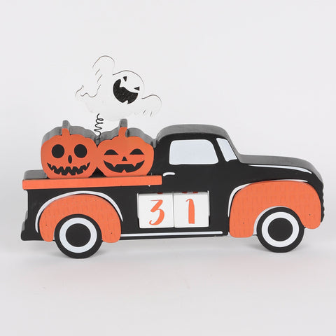 10.25*1.125*6.5‘’Halloween Car Table Décor