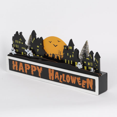 15.5*2.125*6.5‘’Happy Halloween Table Décor