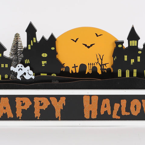 15.5*2.125*6.5‘’Happy Halloween Table Décor