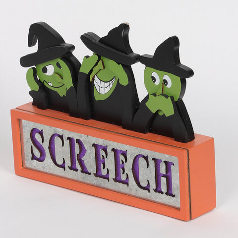 10.25*2*8‘’ Halloween Screech Table Décor
