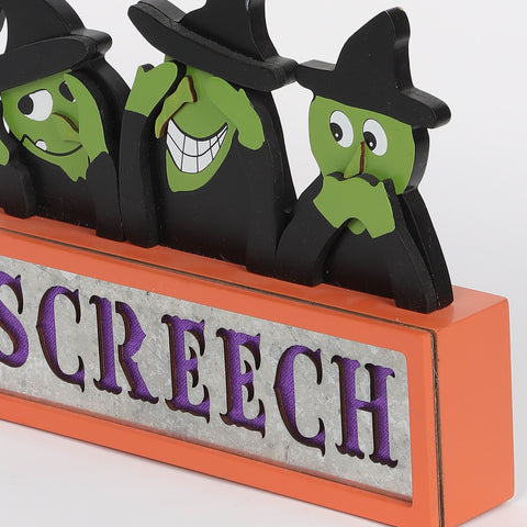 10.25*2*8‘’ Halloween Screech Table Décor