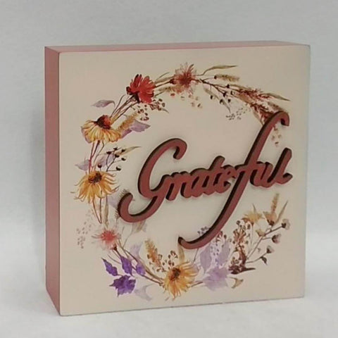 Fall Greeting Words Decor 