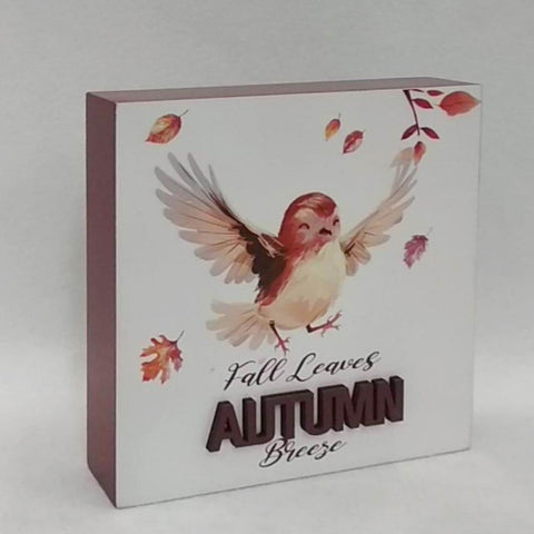 Fall Greeting Words Decor 