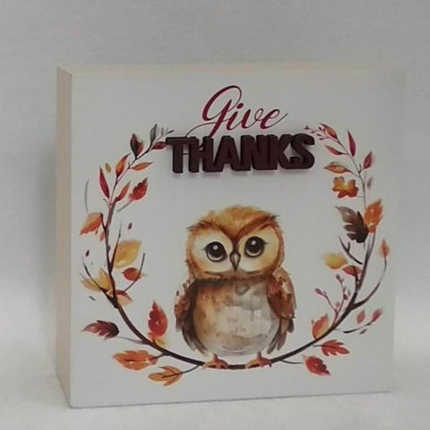 Fall Greeting Words Decor 