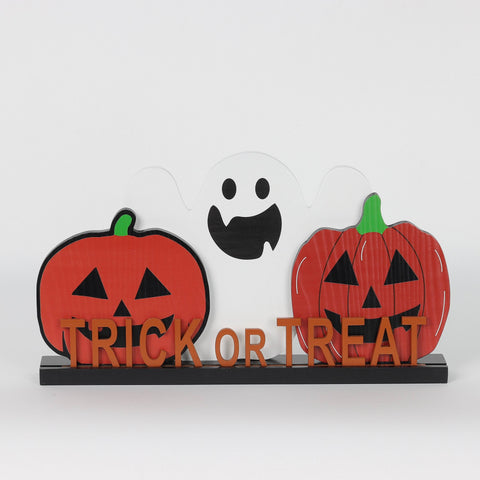 Halloween Trick or Treat Tabletop Decor | Halloween Party Decoration